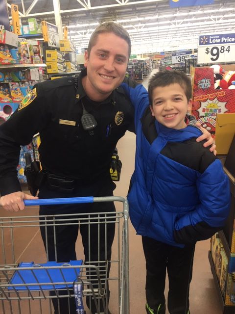 Sgt. Nic Ahmann and David